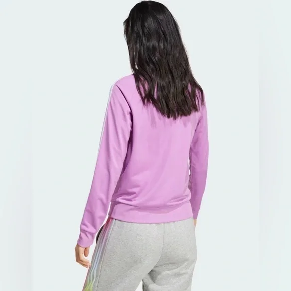 Adidas | Women's 3-Stripe Tricot Track Jacket - Picture 2 of 5